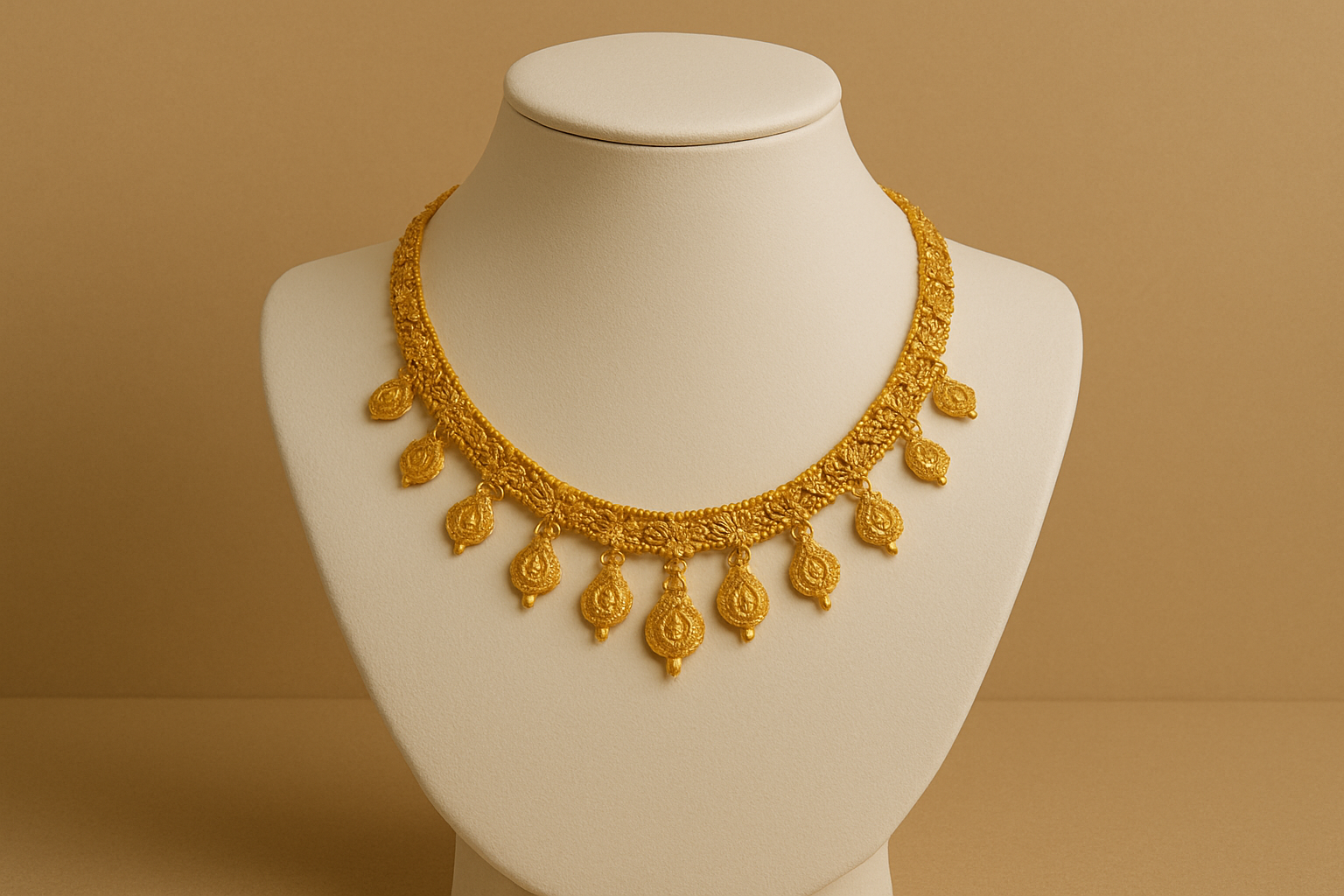 Temple-style Necklace